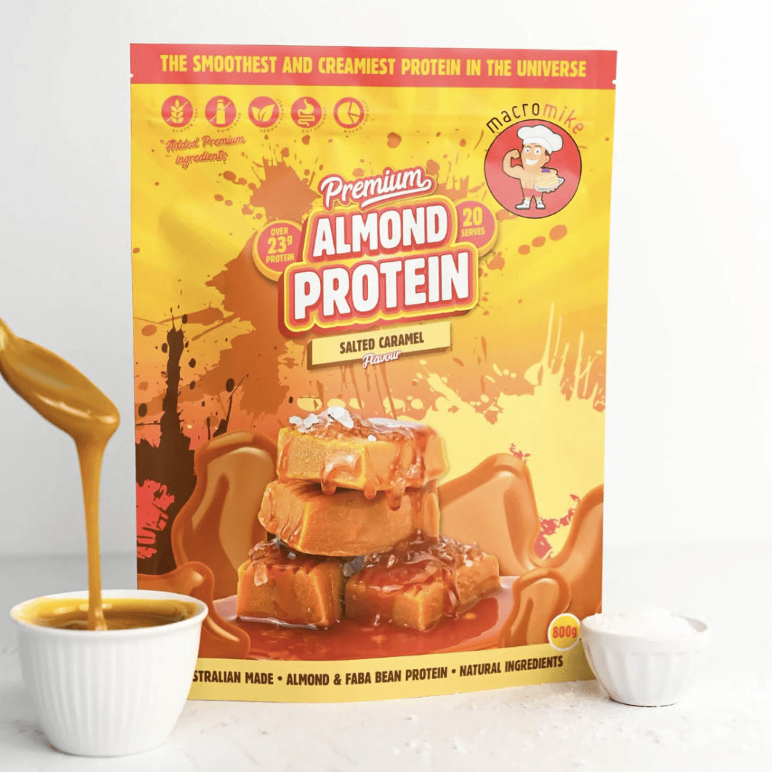 Product Review Macro Mike Premium Almond Protein Salted Caramel