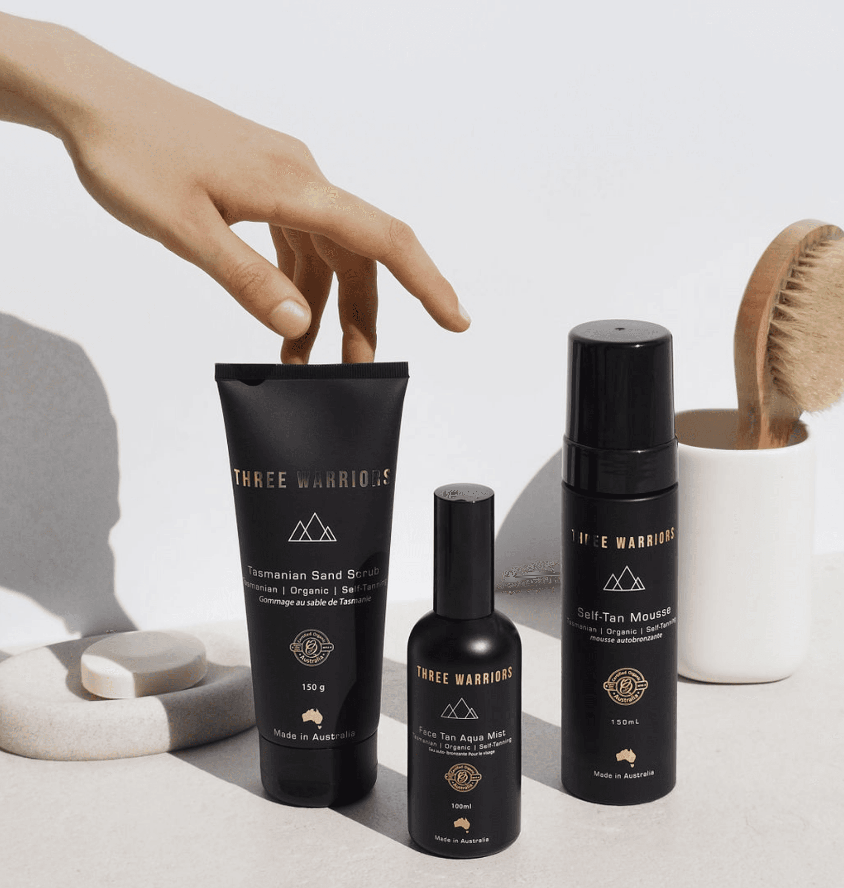 Product Review Three Warriors Self-Tan Mousse